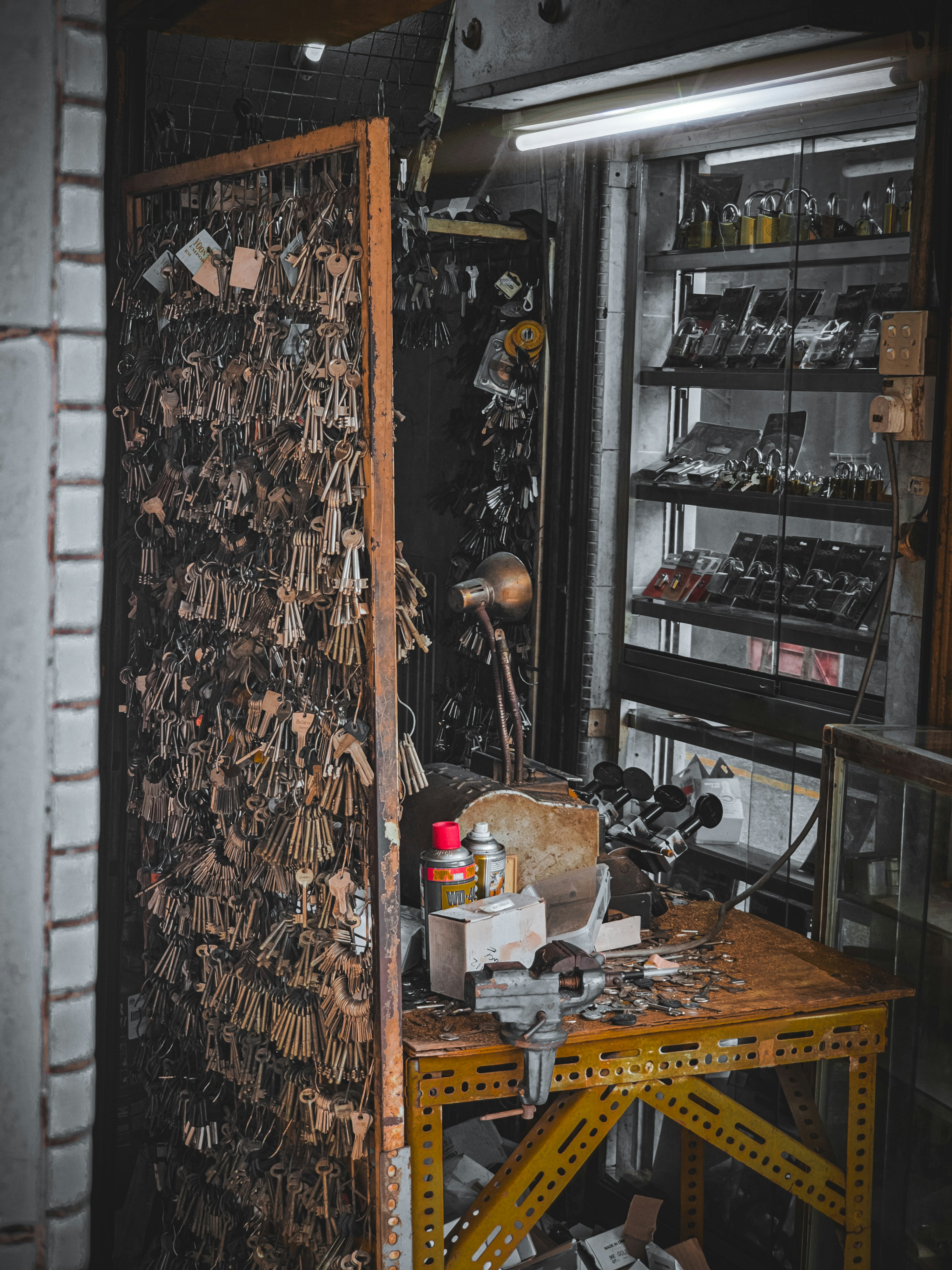 A room filled with lots of different items